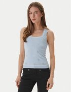 Guess Пуловер W6GR17 Z0604 Светлосиньо Regular Fit