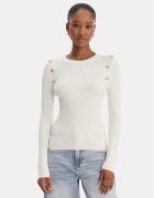Guess Пуловер W6RR58 Z2YK2 Екрю Regular Fit