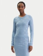 Guess Пуловер W6RR66 Z3JD2 Светлосиньо Regular Fit