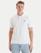 Guess Тениска с яка и копчета F6GP03 K9WF1 Slim Fit