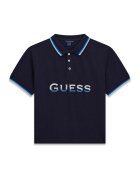 Guess Тениска с яка и копчета L6GP00 KADZ4 Relaxed Fit