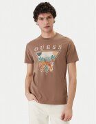 Guess Тишърт M6GI33 K3310 Екрю Regular Fit