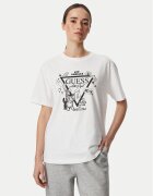 Guess Тишърт V6YI13 K4301 Бял Regular Fit