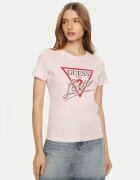 Guess Тишърт W5RI10 I3Z14 Екрю Regular Fit