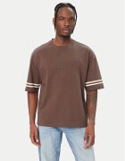 Guess Тишърт Z6YI18 K5005 Кафяв Regular Fit