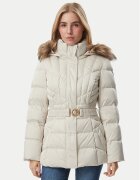 Guess Пухено яке W6BL38 W4087 Slim Fit