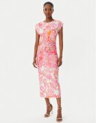 Hale Bob Коктейлна рокля Thora 5ZLG662A Светлосиньо Slim Fit
