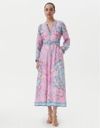 Hale Bob Лятна рокля with linen 4ZCA612M Regular Fit