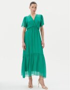 Haveone Лятна рокля AFF-N006 Екрю Loose Fit