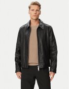 HUGO Кожено яке Liro 50568644 Regular Fit