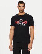 HUGO Тишърт Deyladec 50530607 Oversize