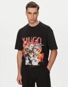 HUGO Тишърт Dugie 50538259 Екрю Oversize