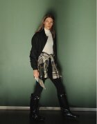 Hunter Преходно яке Leith HARW0065251 Oversize