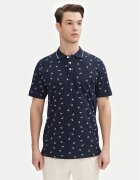 Indicode Тениска с яка и копчета Lobster 41-155 Regular Fit