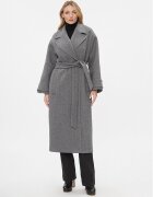Ivy Oak Вълнено палто Claudia IO1123F1115 Loose Fit