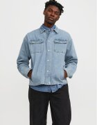 Jack & Jones Дънково яке Chase 12250086 Loose Fit
