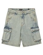 Jack & Jones Junior Дънкови шорти Alex 12278977 Baggy Fit