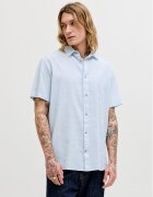 Jack & Jones Риза Summer 12289160 Светлосиньо Regular Fit