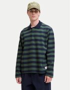 Jack & Jones Тениска с яка и копчета Bleecker 12285805 Loose Fit