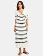 JJXX Плетена рокля Layla 12269784 Екрю Regular Fit