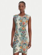Just Cavalli Ежедневна рокля 80PAOE04 CJ112 Slim Fit