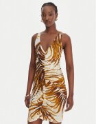 Just Cavalli Коктейлна рокля 80PAO9A7 JS560 Slim Fit