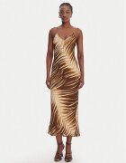Just Cavalli Лятна рокля 80PAO925 NS837 Светлосиньо Slim Fit