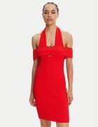 Just Cavalli Плетена рокля 78PAOM19 Slim Fit