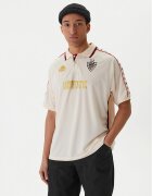 Kappa Тениска от техническо трико Banda Stafen 222 38254UW Екрю Comfort Fit