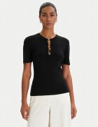 Karl Lagerfeld Блуза B1W18014 Екрю Slim Fit