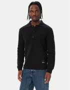Karl Lagerfeld Jeans Тениска с яка и копчета B4M18065 Regular Fit