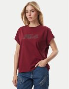 Karl Lagerfeld Тишърт Rhinestone B4W17048 Relaxed Fit