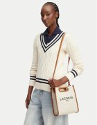 Lacoste Дамска чанта Small Heritage Canvas Tote NF5232TD
