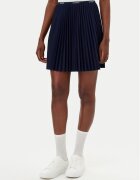 Lacoste Плисирана пола JF1403 Екрю Regular Fit