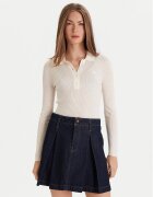 Lacoste Пуловер AF4006 Екрю Slim Fit