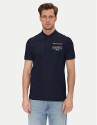 Lacoste Тениска с яка и копчета PH8742 Regular Fit
