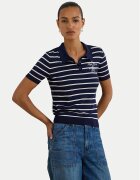 Lauren Ralph Lauren Тениска с яка и копчета 200P03506002 Slim Fit