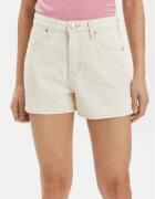 Lee Дънкови шорти Carol112348984 Екрю Regular Fit