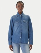 Liu Jo дънкова риза UA6339 D4851 Regular Fit