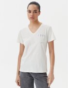 Liu Jo Sport Тишърт TA5172 JS923 Екрю Regular Fit