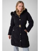 Marciano Guess Пухено яке G6BL10 W4429 Черен Regular Fit