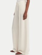 Marella Панталони тип палацо Formato 2613131035 Екрю Wide Leg