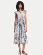 Marella Рокля тип риза Padana 2613221202 Светлосиньо Regular Fit