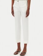 Marella Текстилни панталони Duello 2515131191 Екрю Regular Fit