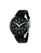 MASERATI Часовник Traguardo Chronograph R8871612047 Черен