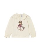 Mayoral Блуза 2076 Екрю Regular Fit
