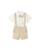 Mayoral Комплект от риза и текстилни шорти 1226 Regular Fit