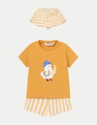 Mayoral Комплект тениска и бански слипове 1620 Regular Fit