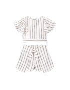 Mayoral Комплект топ и панталонки 3949 Екрю Regular Fit