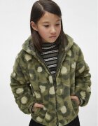 Mayoral Кожено палто 7.409 Regular Fit